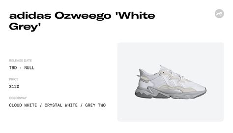 adidas Ozweego 'White Grey' - ID9816 Release Info