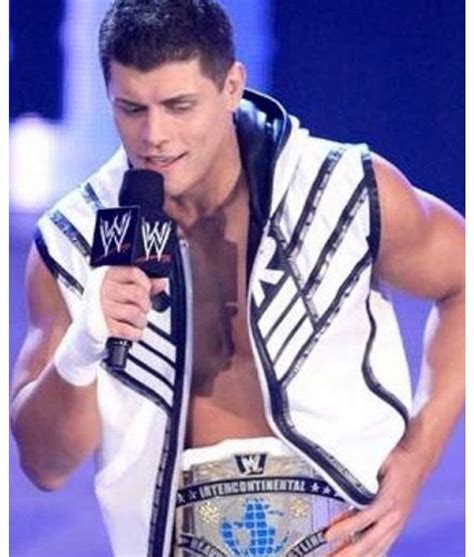 WWE Cody Rhodes Jacket | Sleeveless Hoodie Vest - Jackets Creator