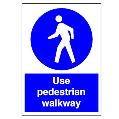 Printable Pedestrian Safety Signs