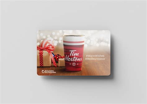 Tim Horton's Holiday Gift Card on Behance