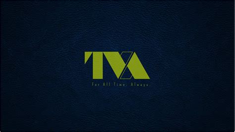 Simple TVA wallpaper from “Loki” Marvel series with a blue leather backdrop [1920x1080] : wallpaper