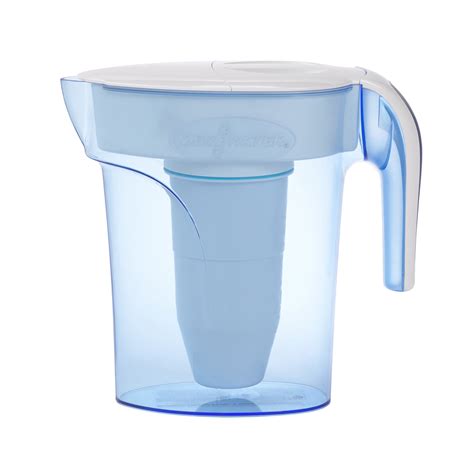 Clearly Filtered Water Pitcher + Filter 6-Pack Combo - Best Value!