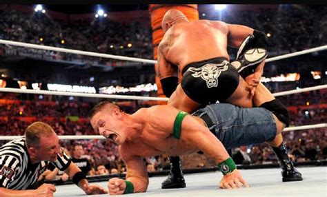 Rock vs John Cena 2012 Wrestlemania Fight Photos | Wrestling Stars