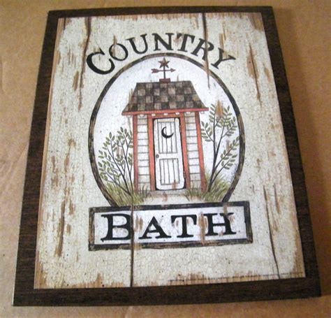 30 Perfect Country Bathroom Wall Decor - Home, Decoration, Style and Art Ideas