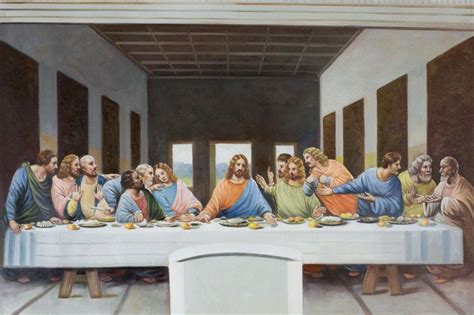 Da Vinci, The Last Supper - Canvas Art & Reproduction Oil Paintings