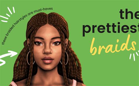 The Cutest Sims 4 CC Braids Your Sims Deserve to Wear