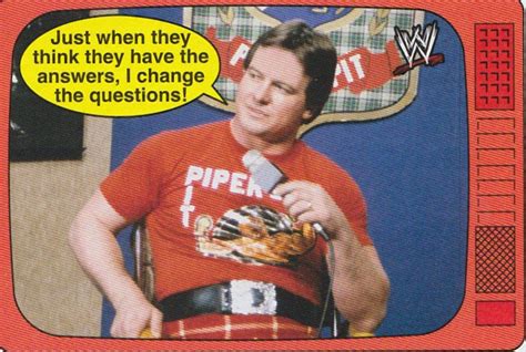 Pin by BlackKatDemon on Roddy Piper | Wwe quotes, Wrestling, Wwe legends