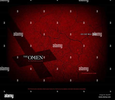 MOVIE POSTER, THE OMEN, 2006 Stock Photo - Alamy