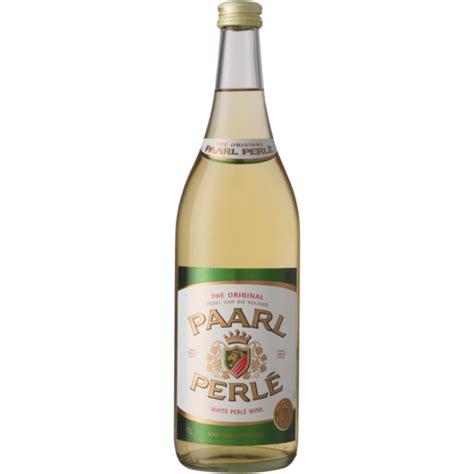 Paarl Perlé Dry White Wine Bottle 1L | White Blends | White Wine | Wine ...