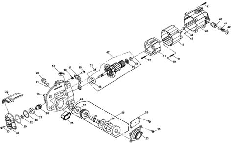 DEWALT DWS535 7 1/4" Worm Drive Circular Saw Parts(Type 1) - DeWALT ...