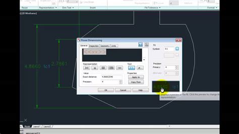 AutoCAD Mechanical 2012 Tutorial - Power Dimensioning - Fits and Tolerances - YouTube