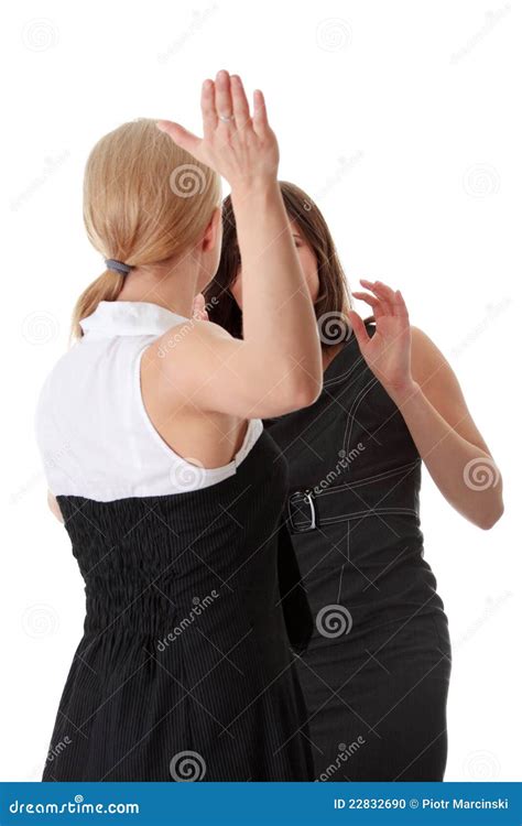 Two Women Fight Stock Photo - Image: 22832690