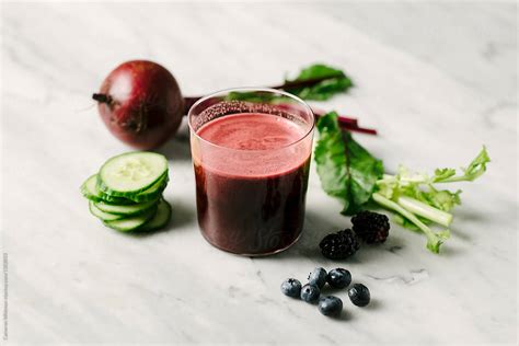 "Beetroot Juice" by Stocksy Contributor "CWP, LLC" - Stocksy