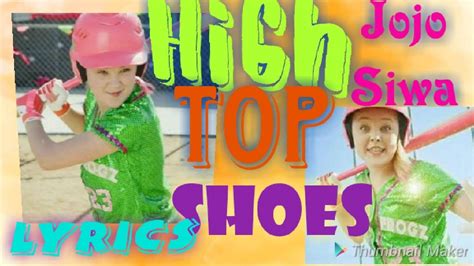 JOJO SIWA- High Top Shoes Lyrics. New Song 2018.JoJo Siwa 🎀 - YouTube