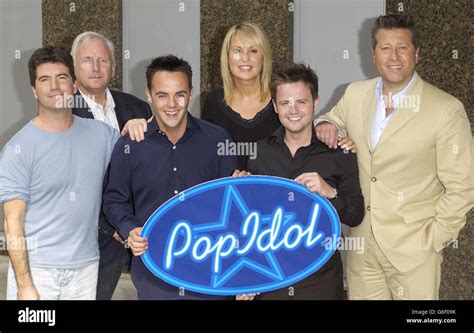 Pop idol judges from left simon cowell hi-res stock photography and images - Alamy