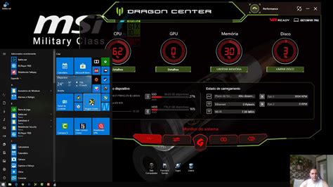 MSI Dragon Center Update 1.8 to 2.0 Intel 7th - YouTube