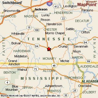 Where is Selmer, Tennessee? see regional map & more