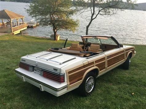 1985 Chrysler LeBaron Woody Convertible Mark Cross Edition 44844 Miles ...