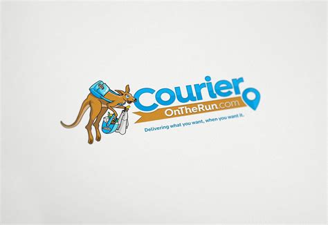 CourierOnTheRun | Create logo design, Logo design, Design