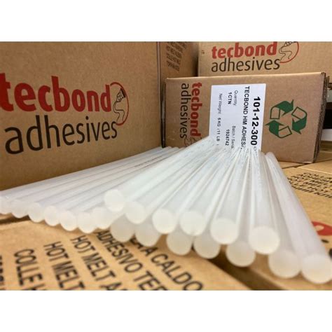 12mm Premium Multi-purpose Clear Hot Melt Glue Sticks - 5kg - Tec Glue ...