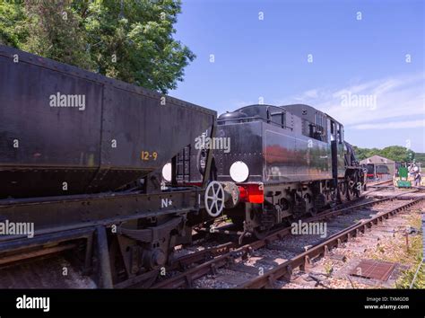 Isle of Wight Steam Railway Stock Photo - Alamy