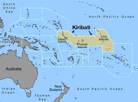 Case Study: Kiribati and Climate Change - Geography