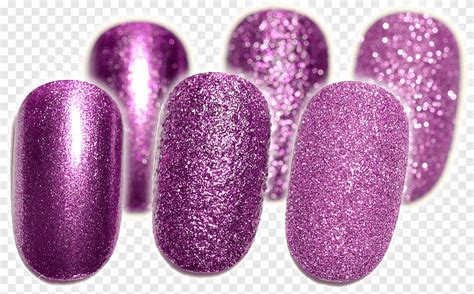Nail Polish Glitter Color Nail art, metal nail, purple, violet png | PNGEgg