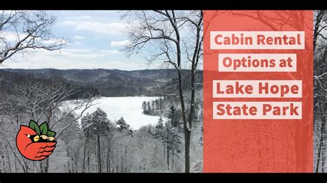 Cabin Rental Options at Lake Hope State Park - YouTube