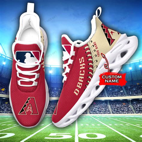 Arizona Diamondbacks Custom Name Max Soul Shoes MSS-O4G2 – Nousty