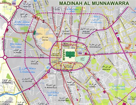 Peta Madinah Al Munawwarah – Umroh Malang