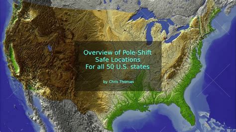 Usa Map After Pole Shift – Topographic Map of Usa with States