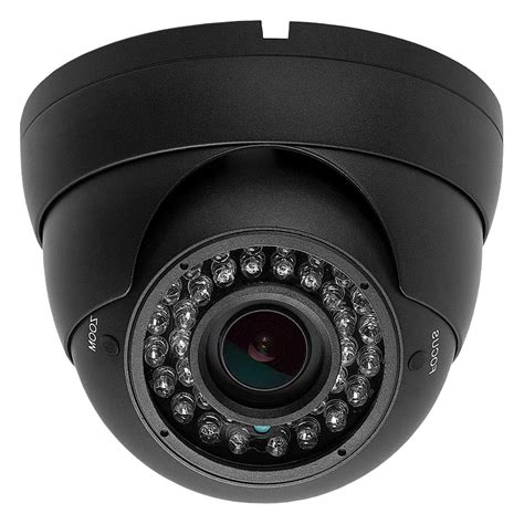 Security Indoor/Outdoor Dome Camera 700TVL Dark Gray 36IR - 2.8-12mm ...