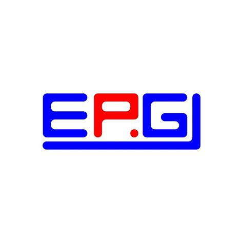 epg Brief Logo kreativ Design mit Vektor Grafik, epg einfach und modern ...