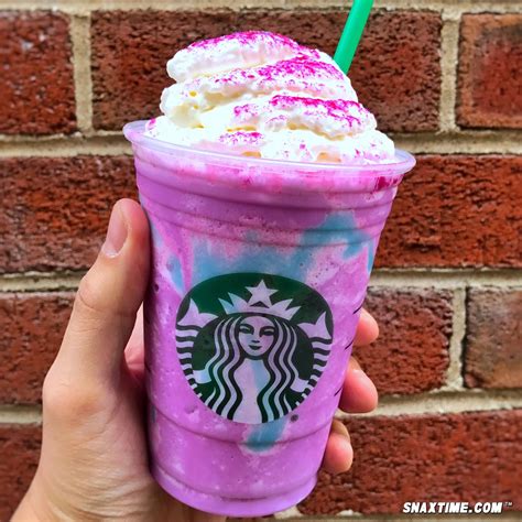 Starbucks Unicorn Frappuccino Crème: MAGIC IS REAL! | Snaxtime