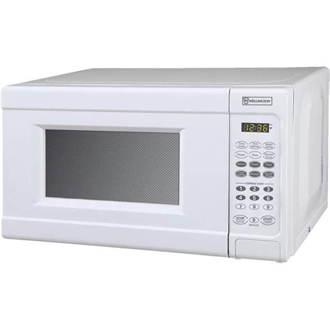 White 0.7 Cu Ft Microwave - Walmart.com - Walmart.com