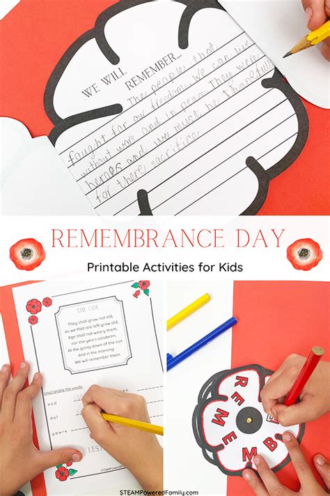 20 Remembrance Day Activities for Elementary Students - Teaching Expertise