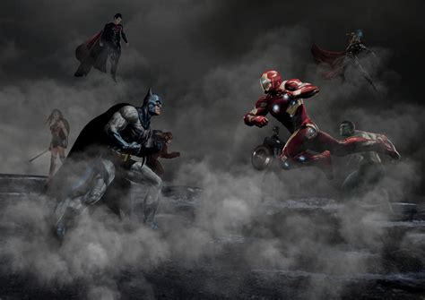 Cool Justice League Vs The Avengers Desktop Wallpapers - Wallpaper Cave