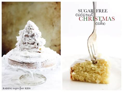 Sugar Free Coconut Christmas Cake | Add Some Veg