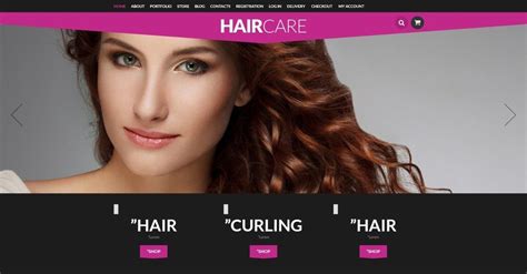 Free Hair Styling Supplies Shop WooCommerce Theme