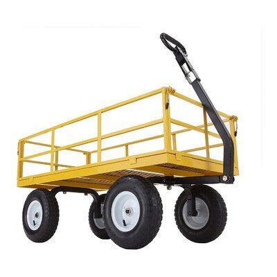 Gorilla Carts Utility Cart Wagon | Utility cart, Utility wagon, Garden wagon