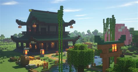 Minecraft Simple Japanese House