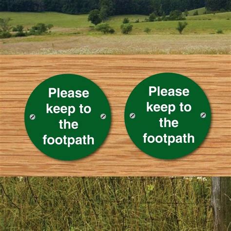 JAF Graphics. Please keep to the footpath signs