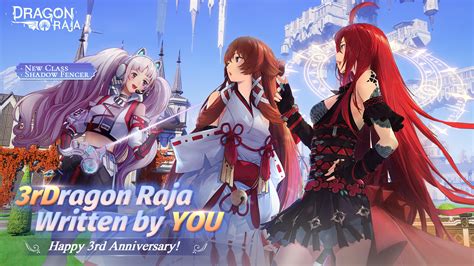 Dragon Raja celebrates its 3rd Anniversary with a massive content update and rewards