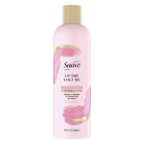 Suave Pink Shampoo Volumizing, 17 oz - Walmart.com - Walmart.com