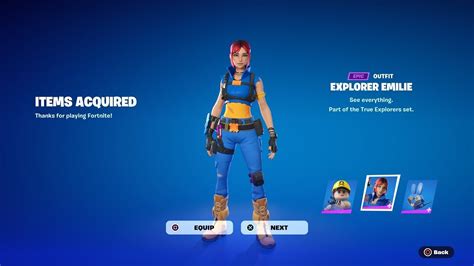 How to Unlock The FREE Explorer Emily LEGO Skin in Fortnite! - YouTube