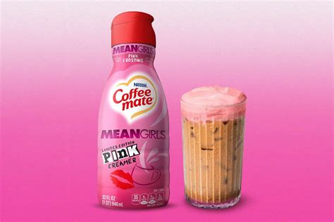 Conoce la nueva crema rosa de Coffee-Mate inspirada en "Mean Girls"