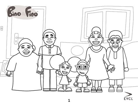 Download 20 Free Bino & Fino Colouring Pages — Bino and Fino - African Culture For Children