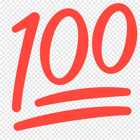 100 Sign Emoji