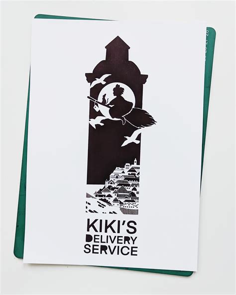 Kiki's Delivery Service inspired poster : r/ghibli