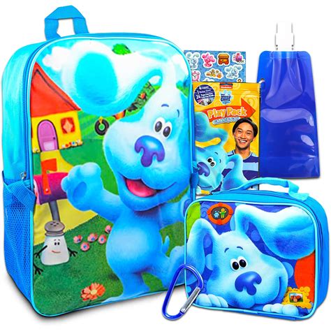 Buy Blue's Clues Backpack School Supplies Bundle ~ Blue's Clues Lunch ...